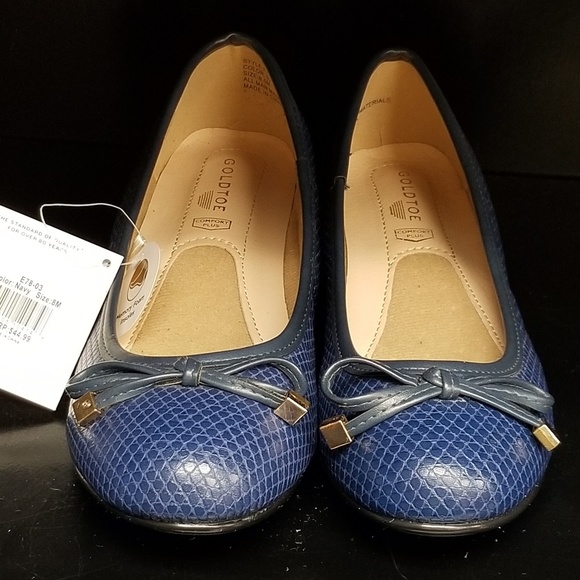 Goldtoe Shoes - NWT Goldtoe Comfort Plus Memory Foam Flats sz 6.5